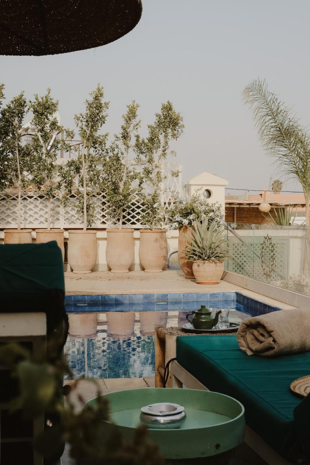 Riad Dar Blanche & Spa Marrakesh Luaran gambar