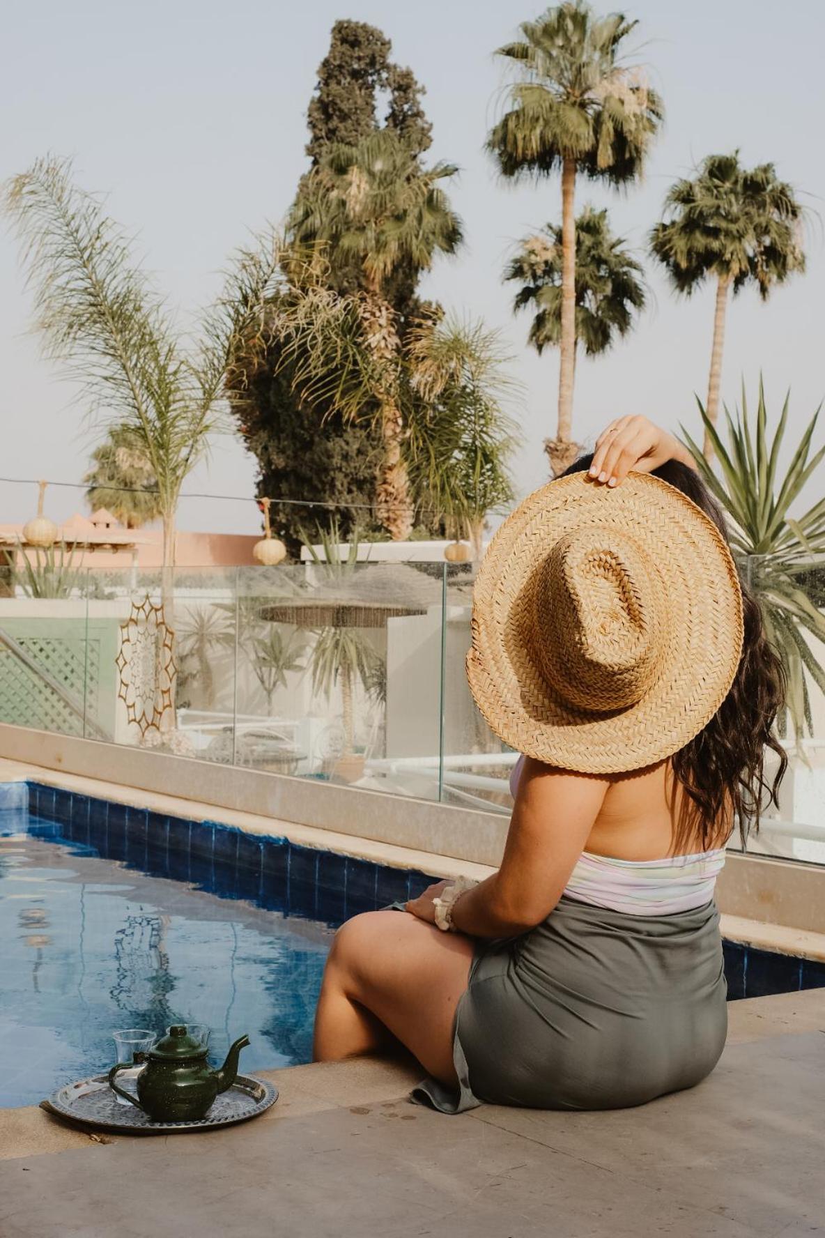 Riad Dar Blanche & Spa Marrakesh Luaran gambar